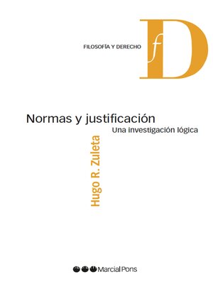 cover image of Normas y justificación
